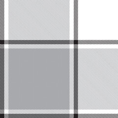 Monochrome Minimal Plaid textured Seamless Pattern
