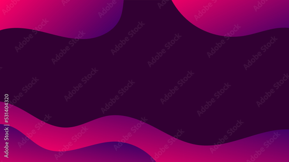 Canvas Prints Abstract wave vector background - Canvas Prints