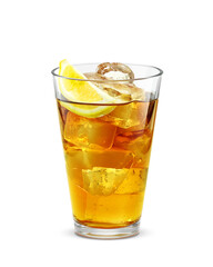 グラス レモンティー レモン 飲み物 イラスト リアル
