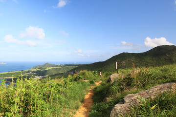  the landscape of high junk peak hike, hong kong  25 June 2011