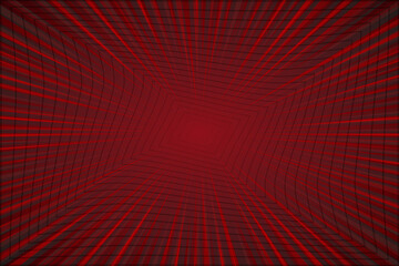 Modern abstract high-speed movement. Red dynamic motion on black background. Futuristic space tunnel pattern for banner or poster design background concept