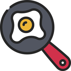 Frying Pan Egg Icon