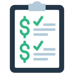 Financial Checklist Icon