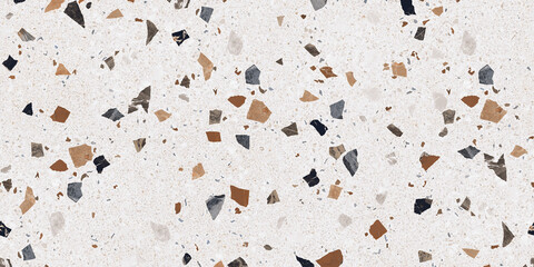 Terrazzo marble flooring seamless texture. Natural stones, granite, marble, quartz, limestone,...