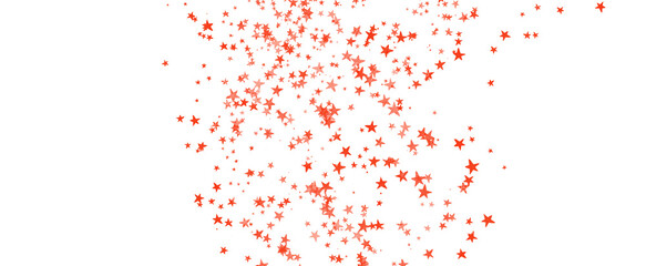 Red christmas glitter background with stars. , festive holiday happy new year, Festive glowing blurred texture.