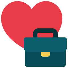 Business Love Icon