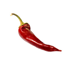 Dry red chili peppe