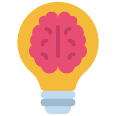 Fototapeta premium Intelligent Ideas Icon