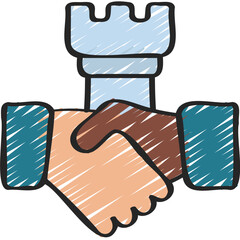 Strategic Agreement Icon