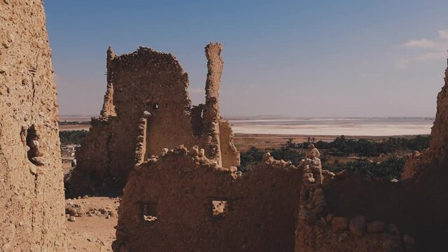 Oracle Temple in Ancient Siwa Oasis, Egypt