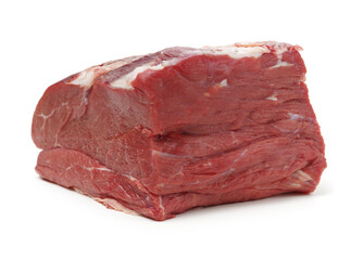  Fresh beef cut isolated on white background 