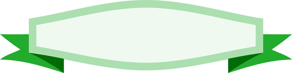 Obraz premium Colorful ribbon, label