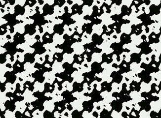 Black and white wrapping paper design
