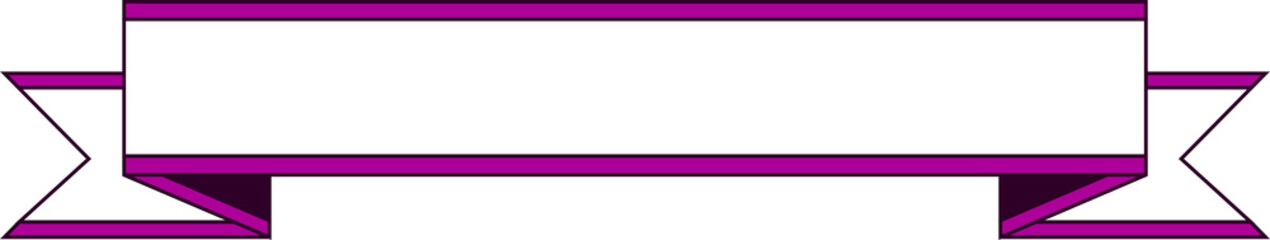 Colorful ribbon, label