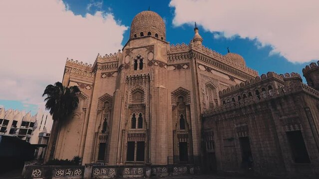 Abu'l-Abbas Al-Mursi Mosque In Alexandria, Egypt