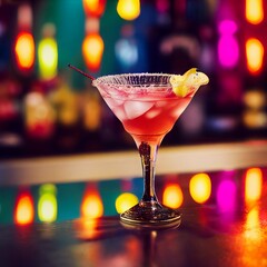 Cocktail in einer Bar