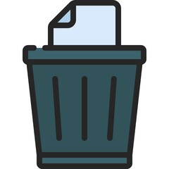 Paper Bin Icon