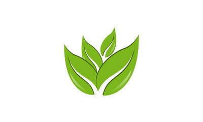 Nature creative symbol organic concept. Bio herbal health care abstract business eco logo. Fresh food, circle package, beauty flora, pharmacy icon. Corporate identity logotype, company graphic design