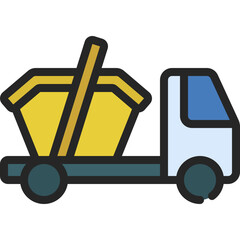Skip Lorry Icon