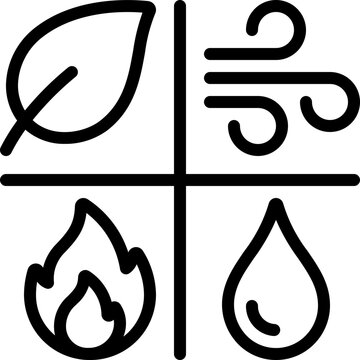 Four Elements Icon
