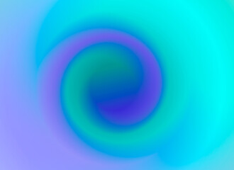 Smooth gradient in soft cold colours