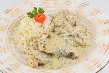 rice with vegetables