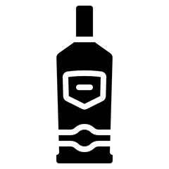 Spirit Drink Bottle Icon
