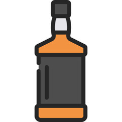 Whiskey Bottle Icon