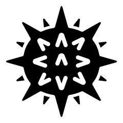 Sea Urchin Icon