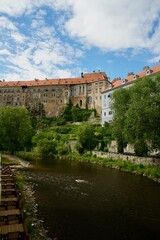 Fototapeta premium Cesky Krumlov Czech Republic 2022 June