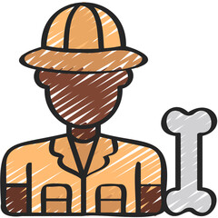 Male Archeologist Icon