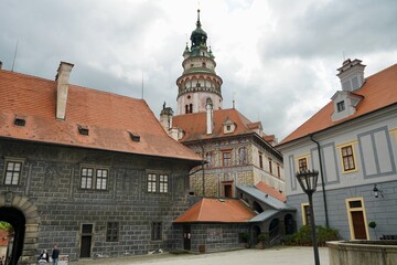Fototapeta premium Cesky Krumlov Czech Republic 2022 June