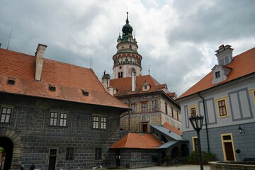 Fototapeta premium Cesky Krumlov Czech Republic 2022 June