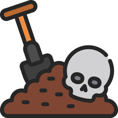 Archeology Dirt Pile Icon