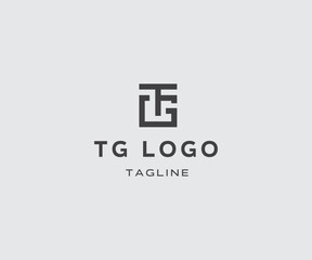 TG LOGO, TG Text Logo, Vector, TG letter logo
