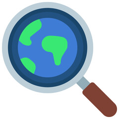 Earth Research Icon