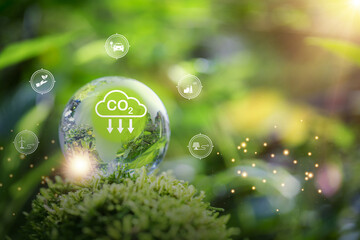 Developing sustainable CO2 concepts and Reduce CO2 emissions and carbon footprint to limit global...