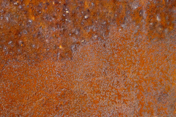 Metallic orange rust texture grunge abstract background