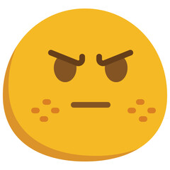 Annoyed And Embarrassed Icon