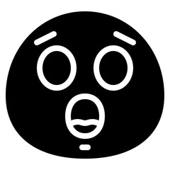 Fototapeta premium Shocked Icon