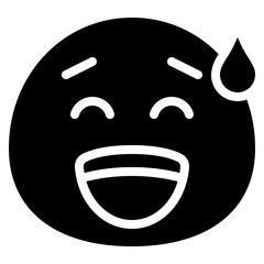 Awkward Laugh Icon