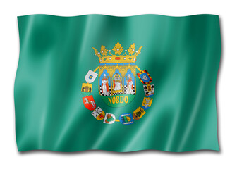 Naklejka premium Sevilla province flag, Spain