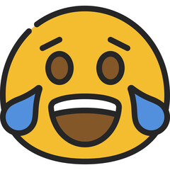 Crying Laughing Icon