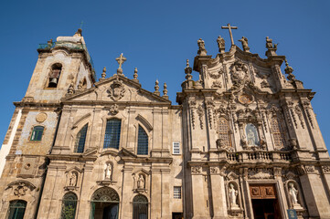 Fototapeta na wymiar Eglise Igreja do Carmo, Porto, Portugal