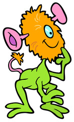 Funny looking monster 