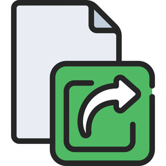 Share Document Icon