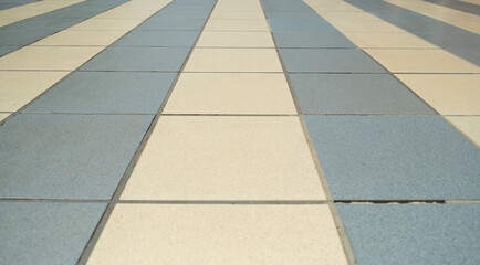 patterned paving tiles, cement brick floor background