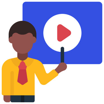 Video Course Instructor Icon