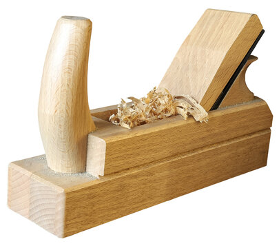 isolated wood planer