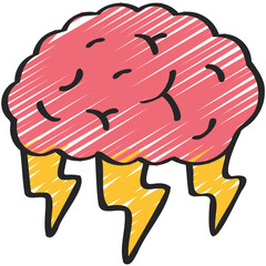 Brain Storm Icon